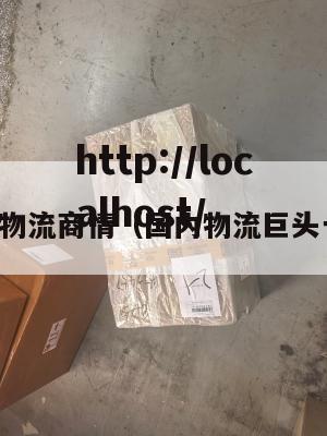国内物流商情（国内物流巨头一览）